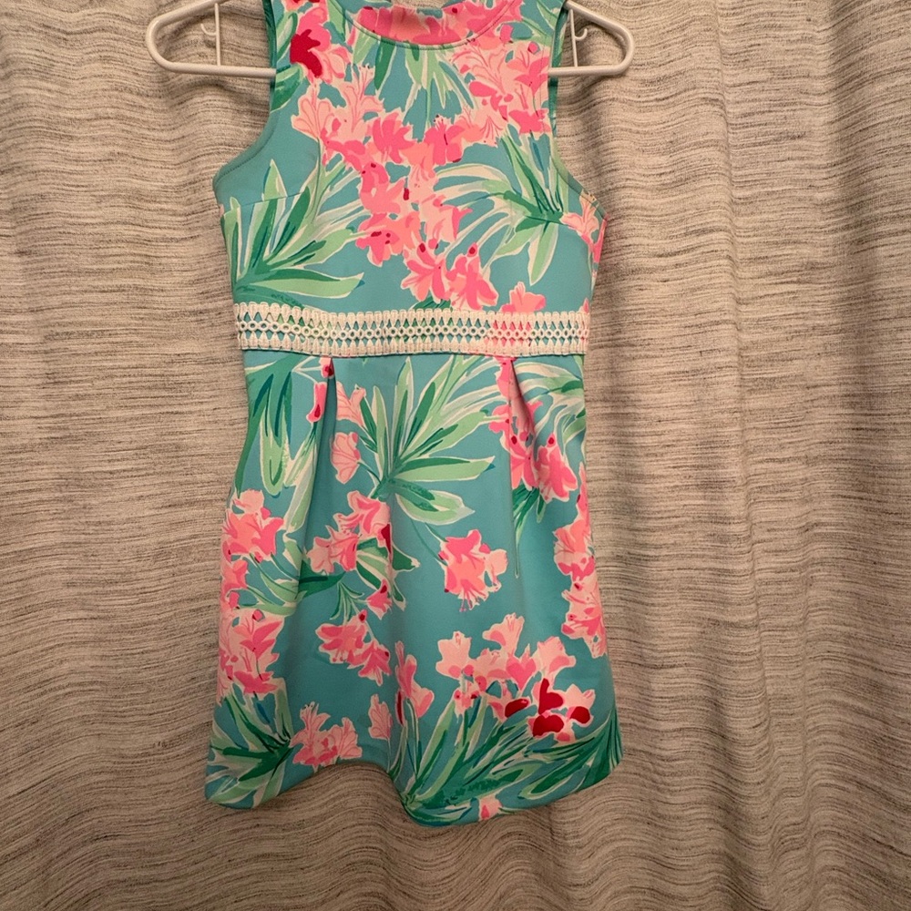 Lilly Pulitzer Vibrant Blue and Pink Dress